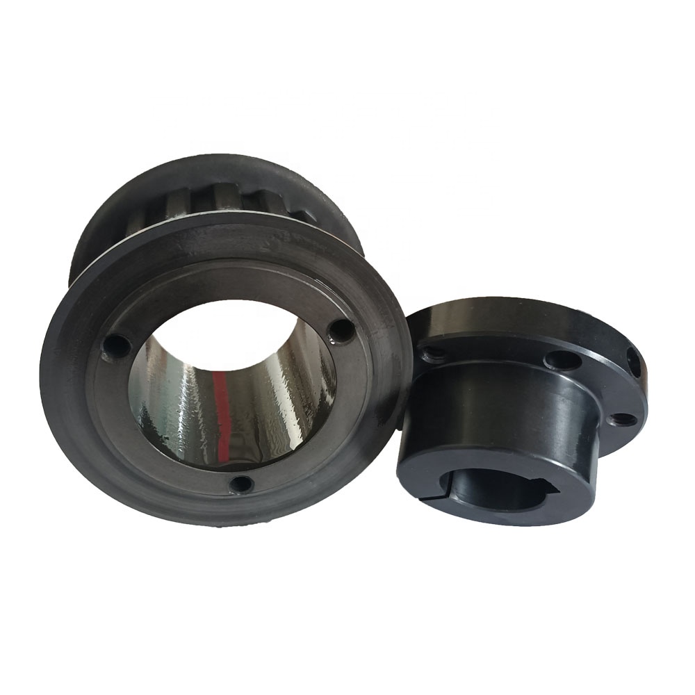 Carbon Steel Custom QD Timing Belt Pulley with SH25 Bushing