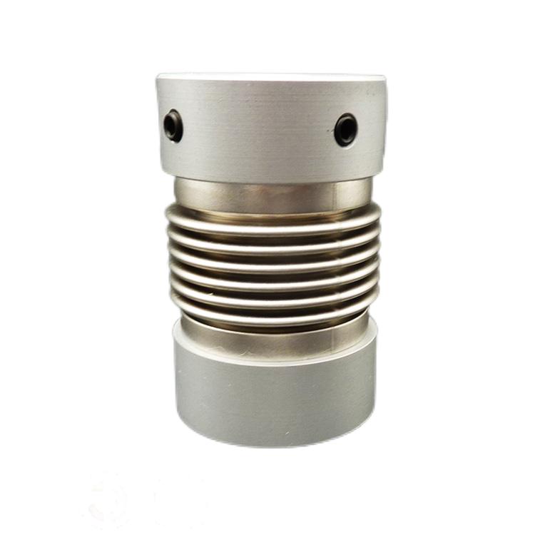 Bellows Coupling Stainless Steel or Aluminum Metal Bellow Flexible Coup-Link Drive Shaft Coupling