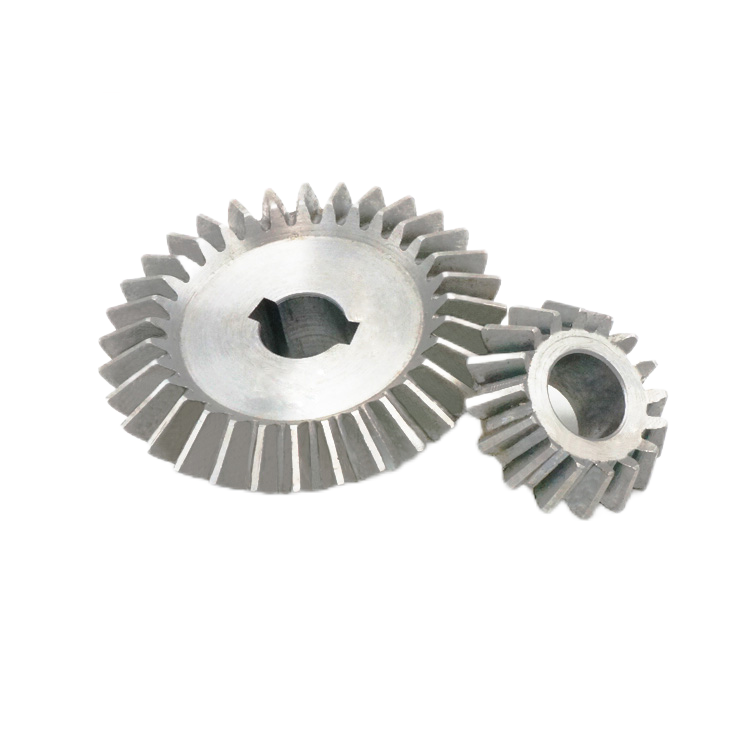 Custom Metal 4140 C45 Nitriding Hardening Treatment  Degree Bevel Gears for Gardening Tools and Lifting Mechanism