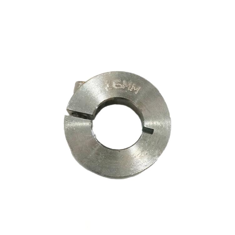 Shaft Collar OEM Custom Steel Galvanized Clamping One Piece type Single Split