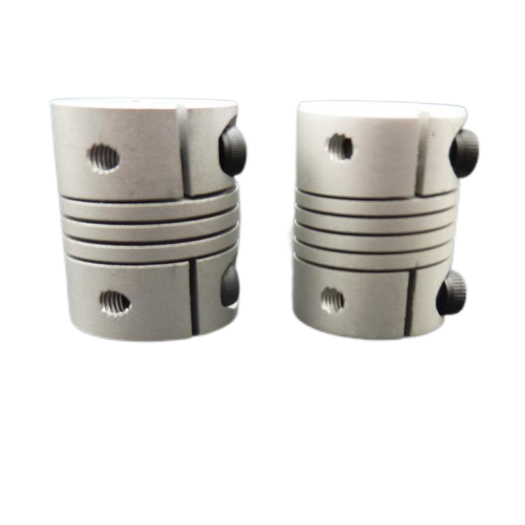 Parallel Coupling Aluminum Alloy Line Clamping Rigid Shaft Coupling 40X56